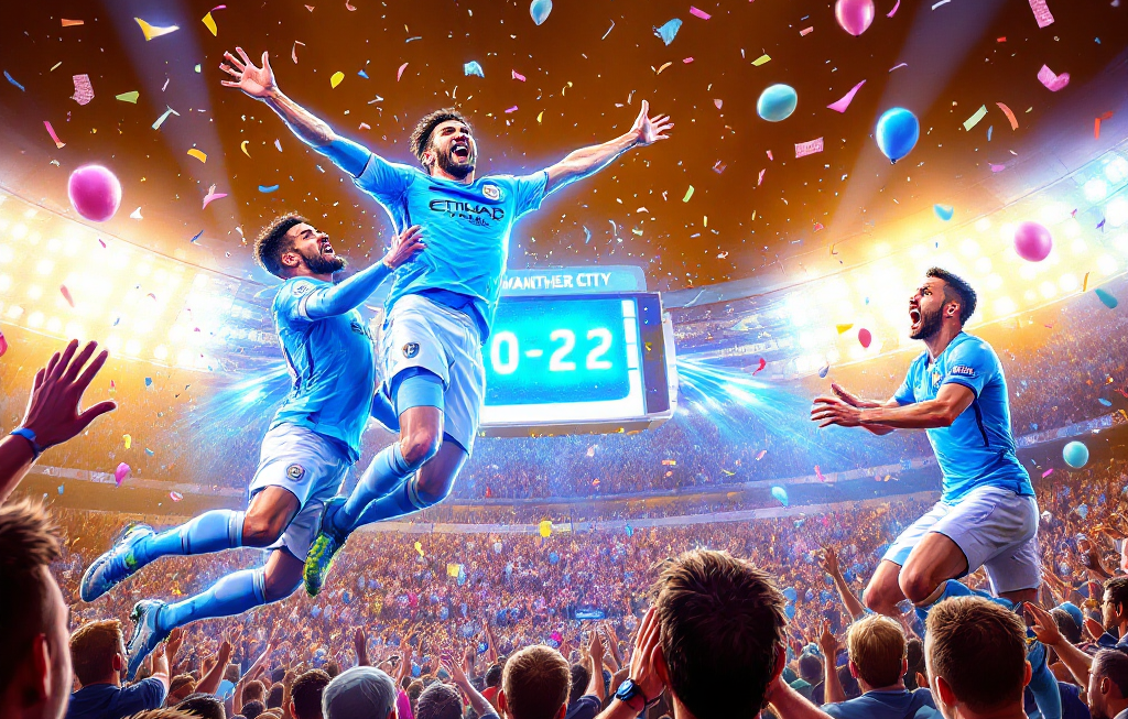 EPL 충격의 2-2 무승부: 맨시티 2골 리드 놓치고 브렌트퍼드에 무너지다