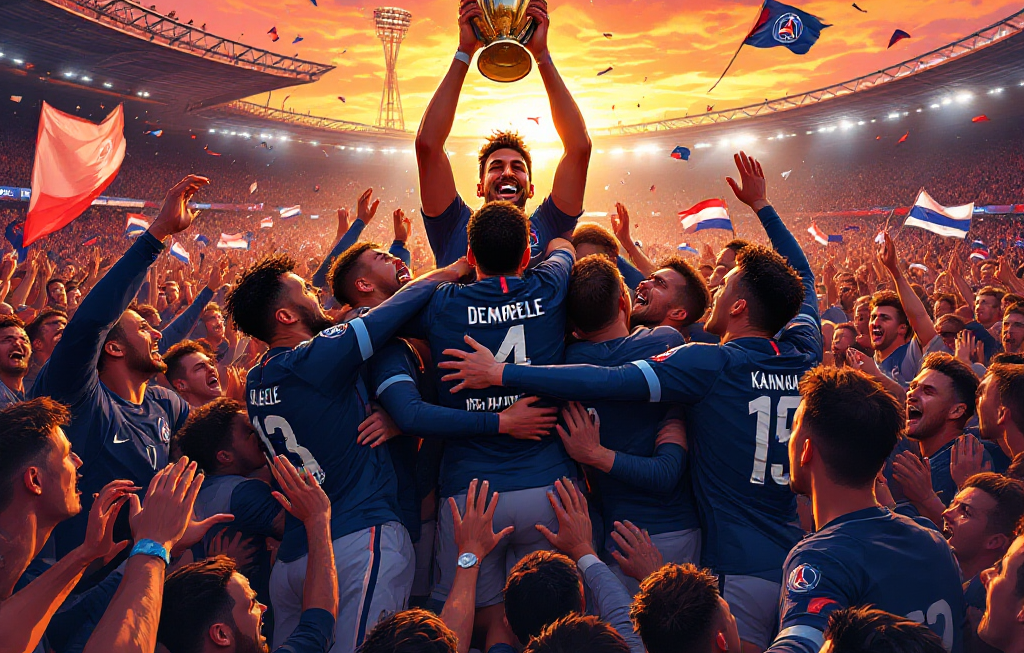 PSG, 뎀벨레의 극장골로 트로페 데 샹피옹 13번째 우승! 이강인 활약은?
