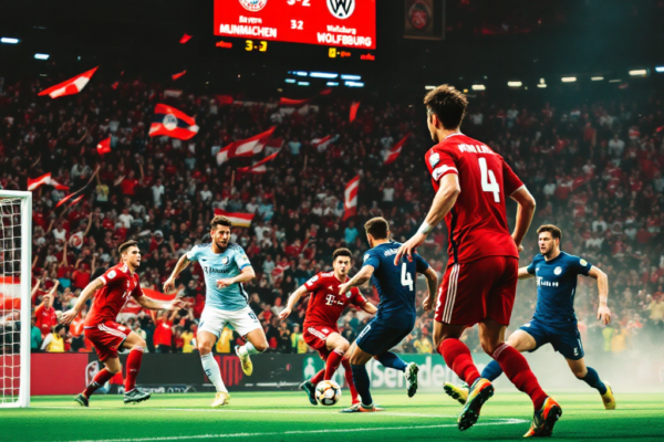 김민재 활약 속 바이에른 뮌헨, 볼프스부르크에 3-2 짜릿한 승리!