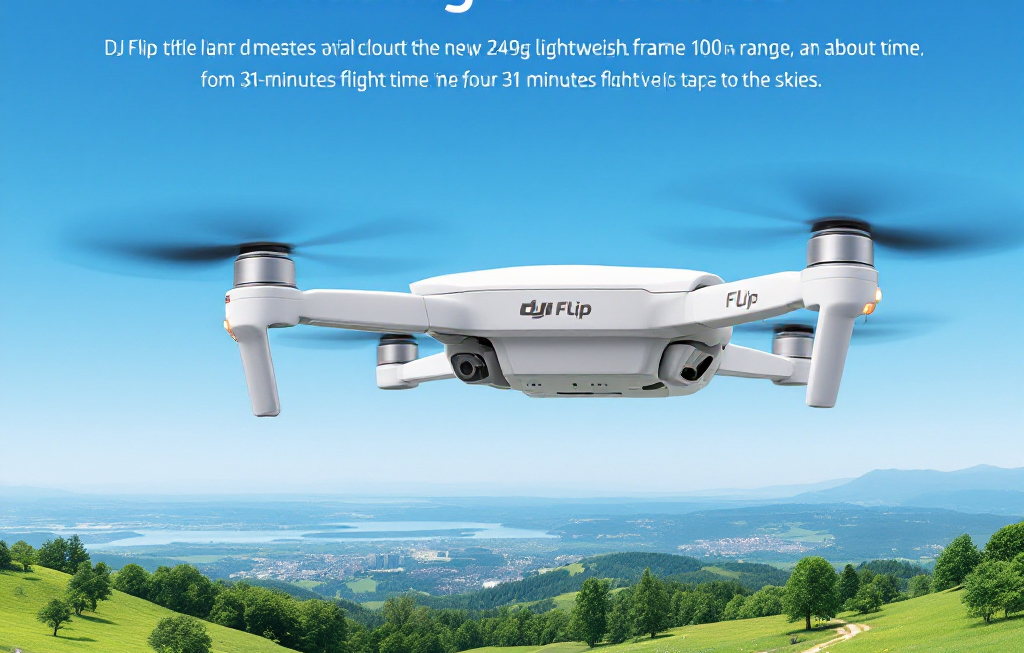 DJI Flip: 31분 비행하는 249g 미니 드론의 놀라운 기능 5가지