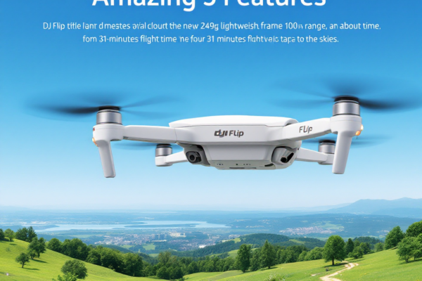 DJI Flip: 31분 비행하는 249g 미니 드론의 놀라운 기능 5가지