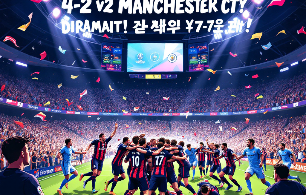 PSG vs 맨시티: 4-2 극적 역전승! 챔스리그 7차전 하이라이트