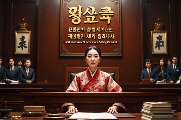 헌정 사상 첫 현직 대통령 구속심사, 차은경 판사의 운명적 결정은?