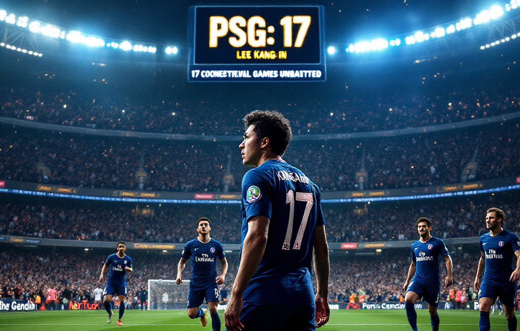 이강인의 마법 같은 도움, PSG 17경기 무패 행진의 비결은?