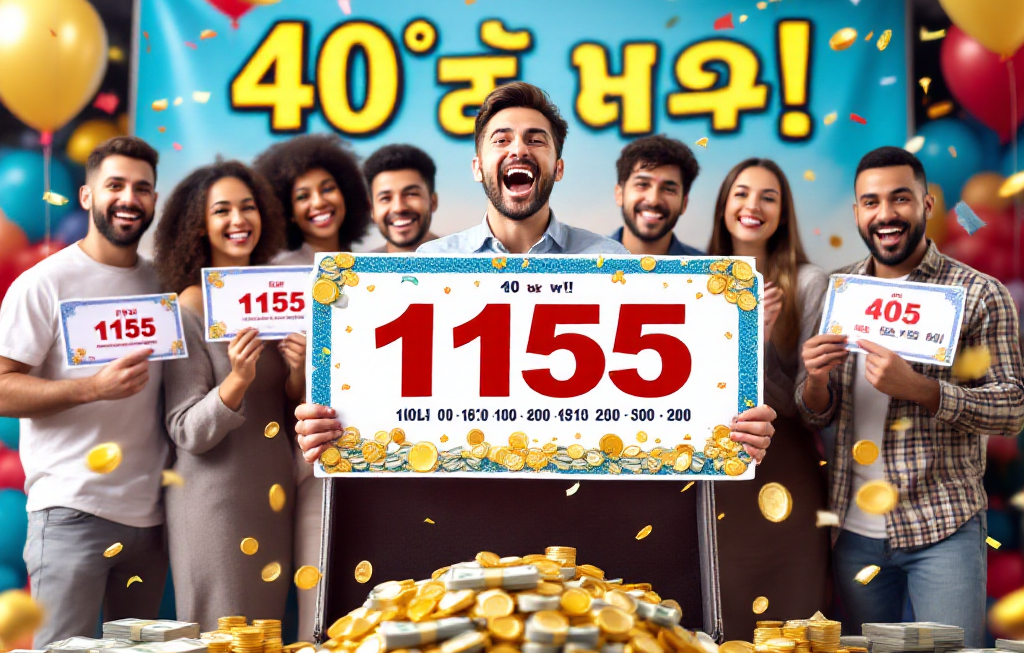 로또 1155회: 40억 대박! 7명의 1등 당첨자가 받은 금액은?