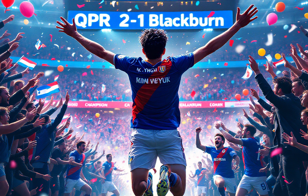 QPR, 양민혁 활약 속 블랙번에 2-1 역전승! 챔피언십 13위 도약