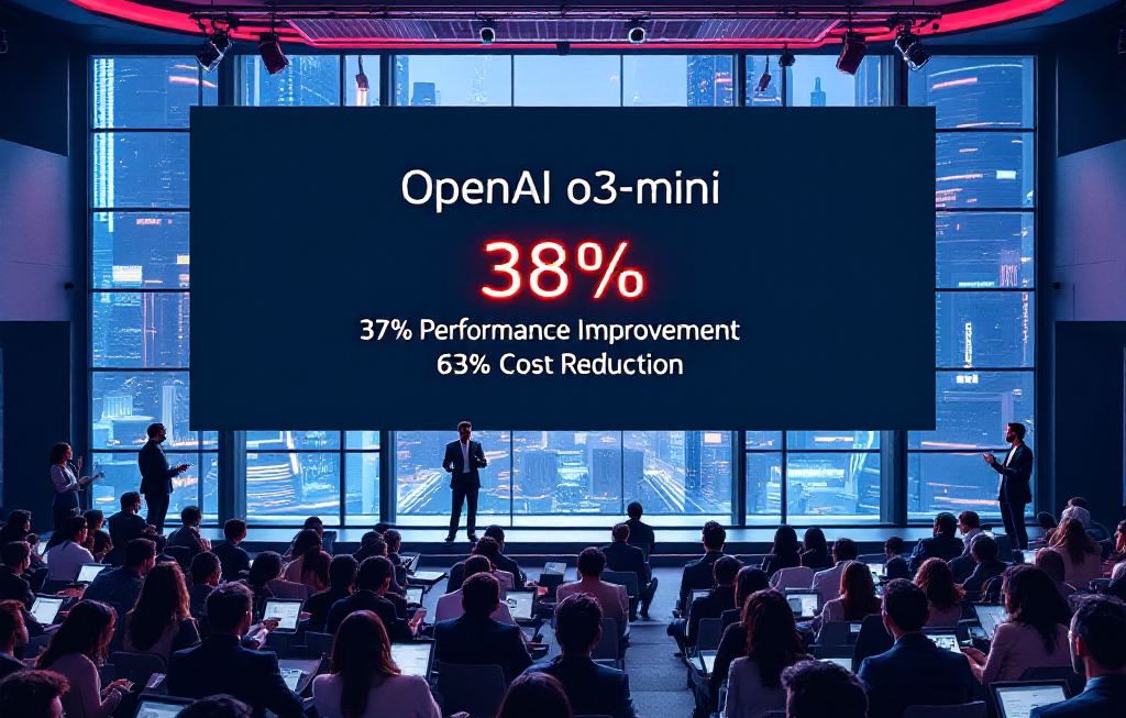 OpenAI o3-mini: 성능 39% 향상, 가격 63% 절감으로 AI 혁신 선도