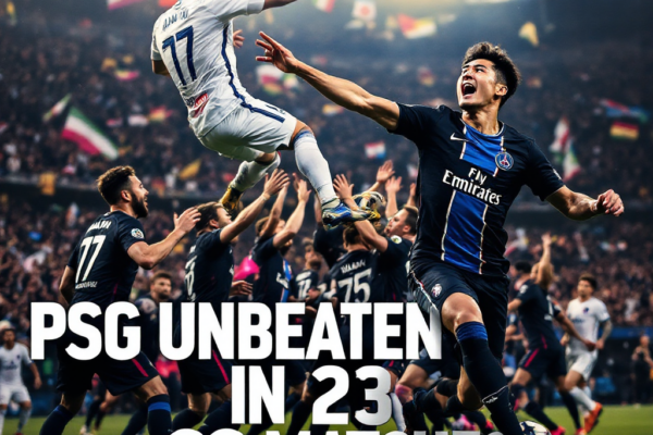 이강인의 마법 같은 어시스트, PSG 23경기 무패 행진 중!