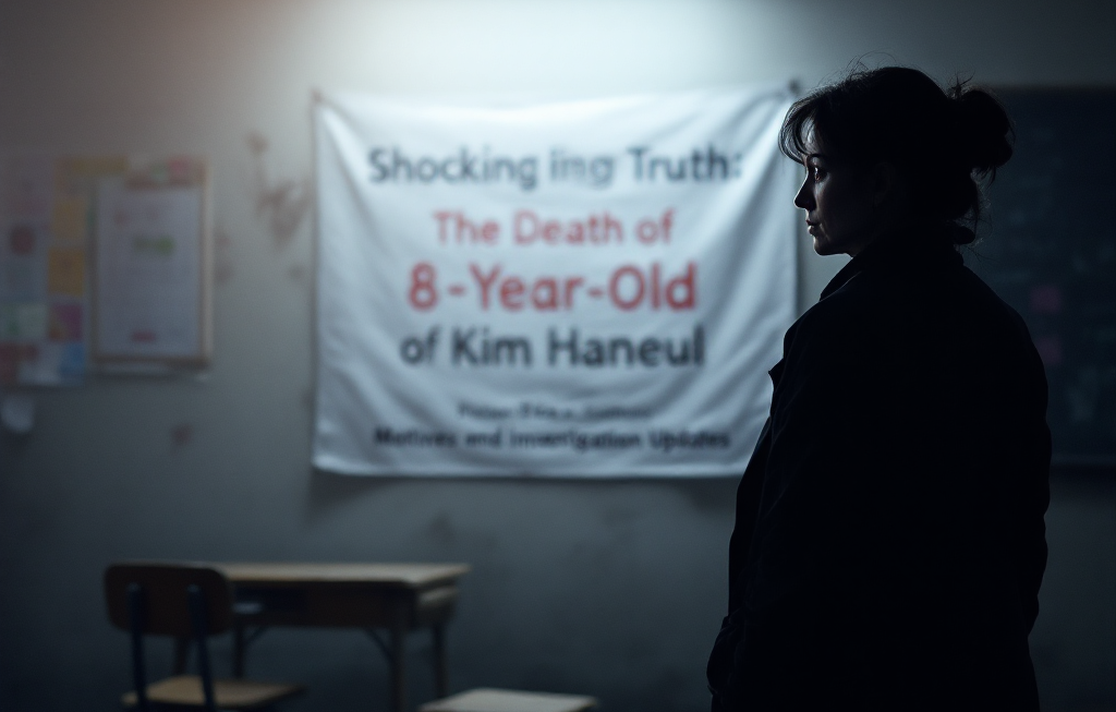 충격! 8살 김하늘 양 사망 사건의 진실: 40대 여교사의 범행 동기와 수사 진행 상황