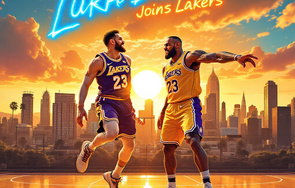NBA 충격! 루카 돈치치, 레이커스로 이적…르브론과 슈퍼듀오 탄생