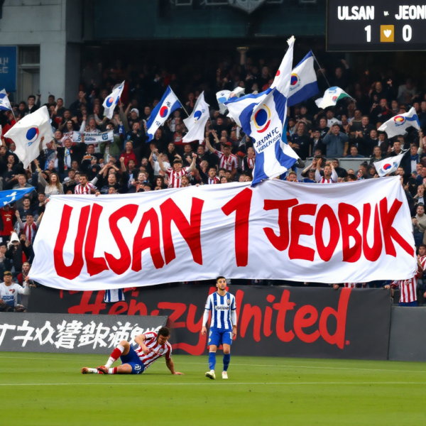 역대급 현대가 더비: 울산, 전북에 1-0 승리로 시즌 2승 달성