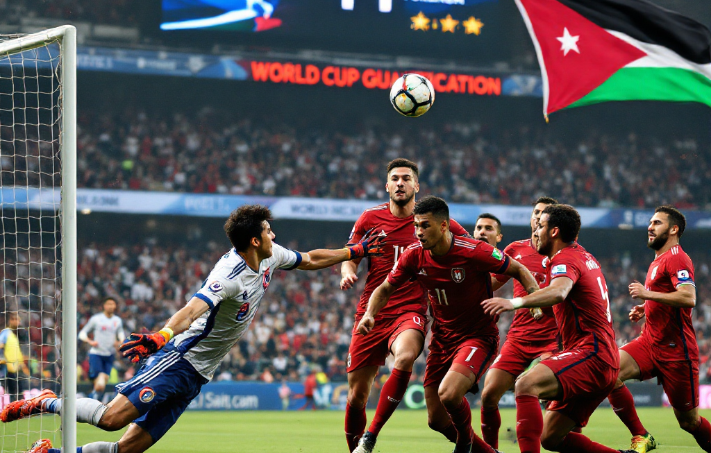 한국 vs 요르단 1-1 무승부, 월드컵 본선 티켓 향한 치열한 접전
