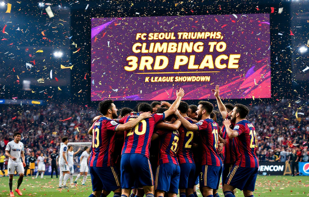 충격의 실수 골! FC 서울, 강원 격파하고 3위 도약 – K리그 격전의 현장