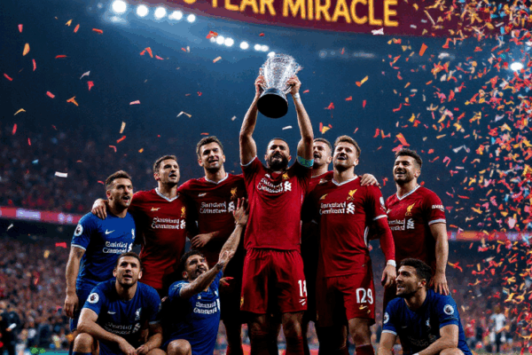 리버풀의 5년 만의 기적: EPL 정상 탈환과 토트넘의 추락