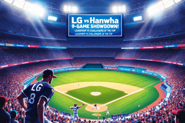 LG vs Hanwha: A Fiery 9-Game Showdown! Destiny of Title Defense vs Top Contender Challenge?