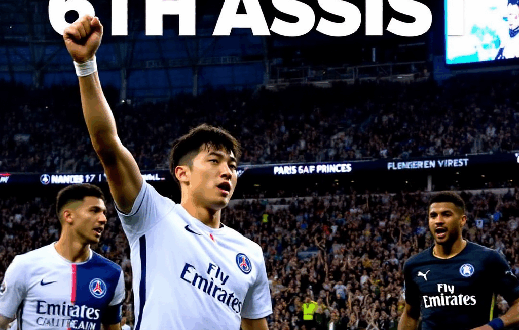 PSG의 역사적 무패 행진, 이강인 6호 도움 활약! 낭트전 1-1 무승부