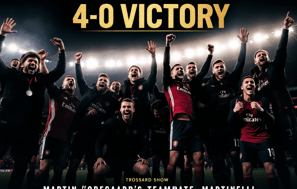 Arsenal’s 4-0 Victory: A Successful Leader Consolidation with the ‘Trossard Show’