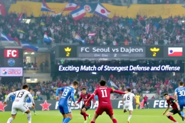 FC 서울 vs 대전 2-2 무승부: 최강 수비팀과 최강 공격팀의 흥미진진한 대결