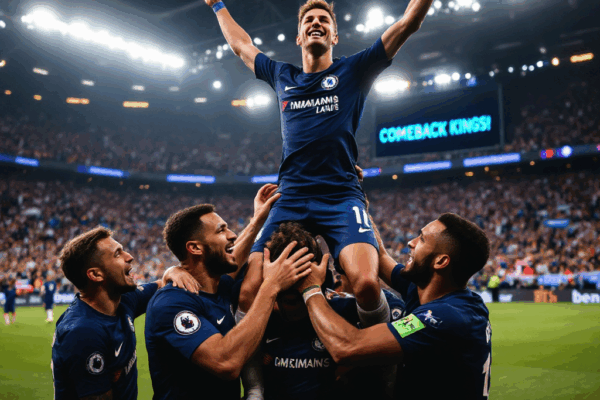 The Hero of the Comeback! Chelsea’s 17-Year-Old Star and Neto’s Dramatic Goal Revive UCL Hopes