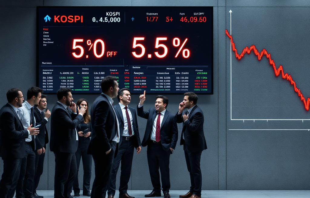 코스피 5% 급락! 사이드카 발동의 비밀과 시장 영향 분석