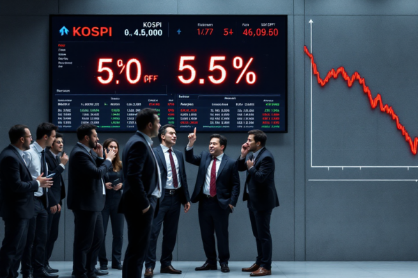 코스피 5% 급락! 사이드카 발동의 비밀과 시장 영향 분석