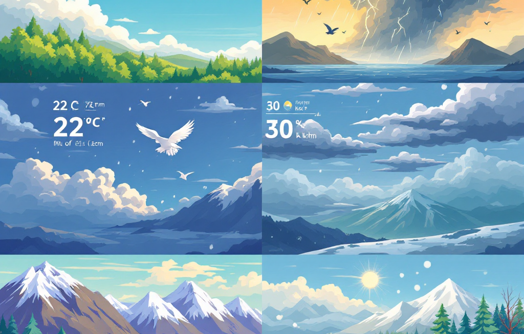 2025년 4월, 급변하는 날씨와 지역별 온도차: 알아두어야 할 5가지