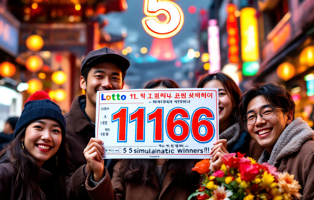 로또1166회 당첨 미스터리: 용산구 판매점의 5명 동시 당첨 비결은?