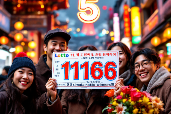 로또1166회 당첨 미스터리: 용산구 판매점의 5명 동시 당첨 비결은?