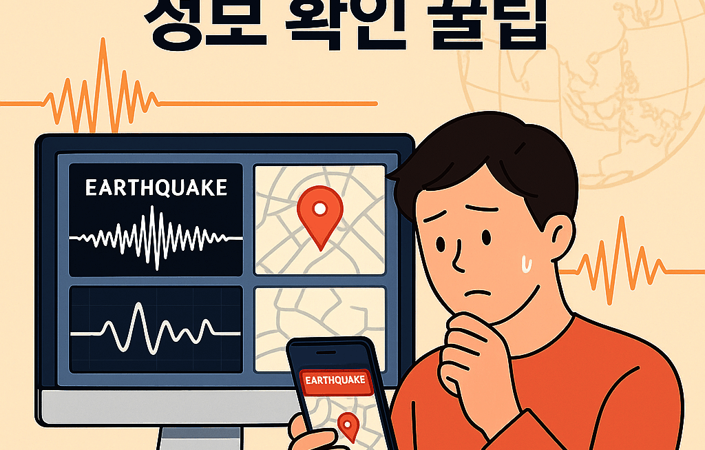 지금 일어난 지진 알아보는 법: 실시간 정보 확인 6가지 꿀팁