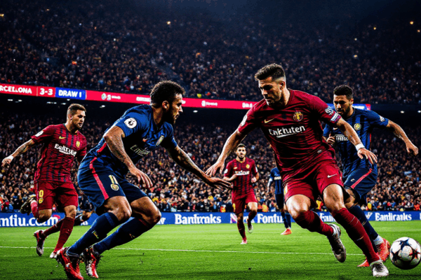 3-3 무승부! 바르셀로나 vs 인테르 밀란의 UCL 준결승 1차전 총정리