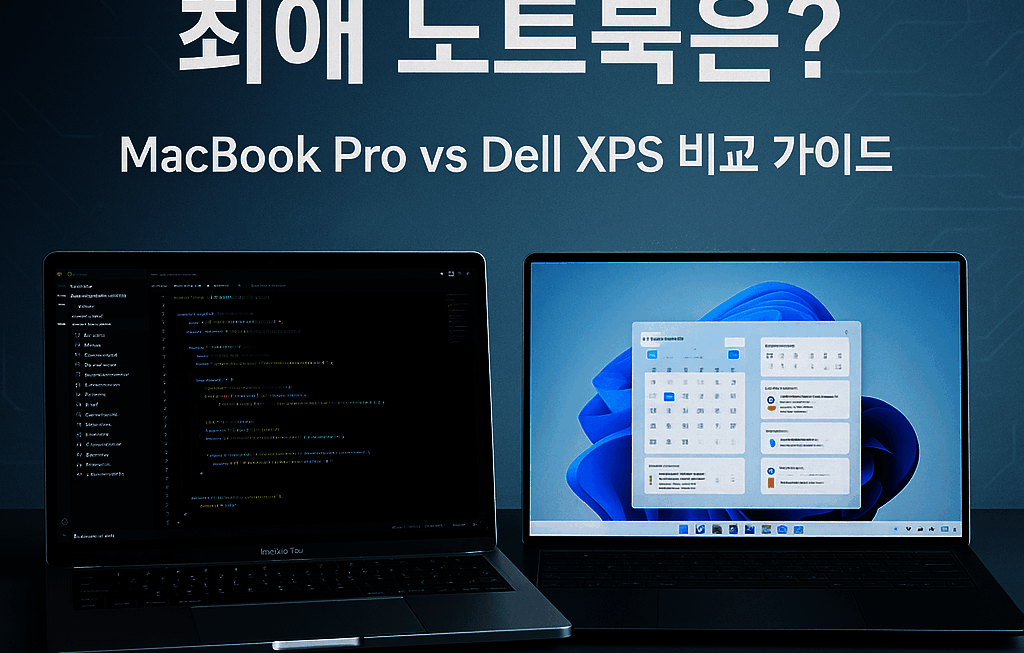 2025년 개발자 최애 노트북은? MacBook Pro vs Dell XPS 비교 가이드