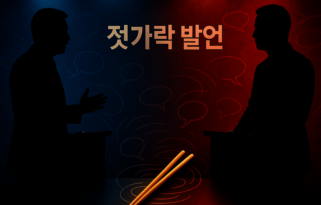 충격적인 ‘젓가락 발언’의 진실: 이준석의 도발과 정치 토론의 미래