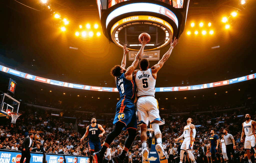NBA 플레이오프 격돌: 오클라호마시티 vs 덴버, 누가 웃을까?