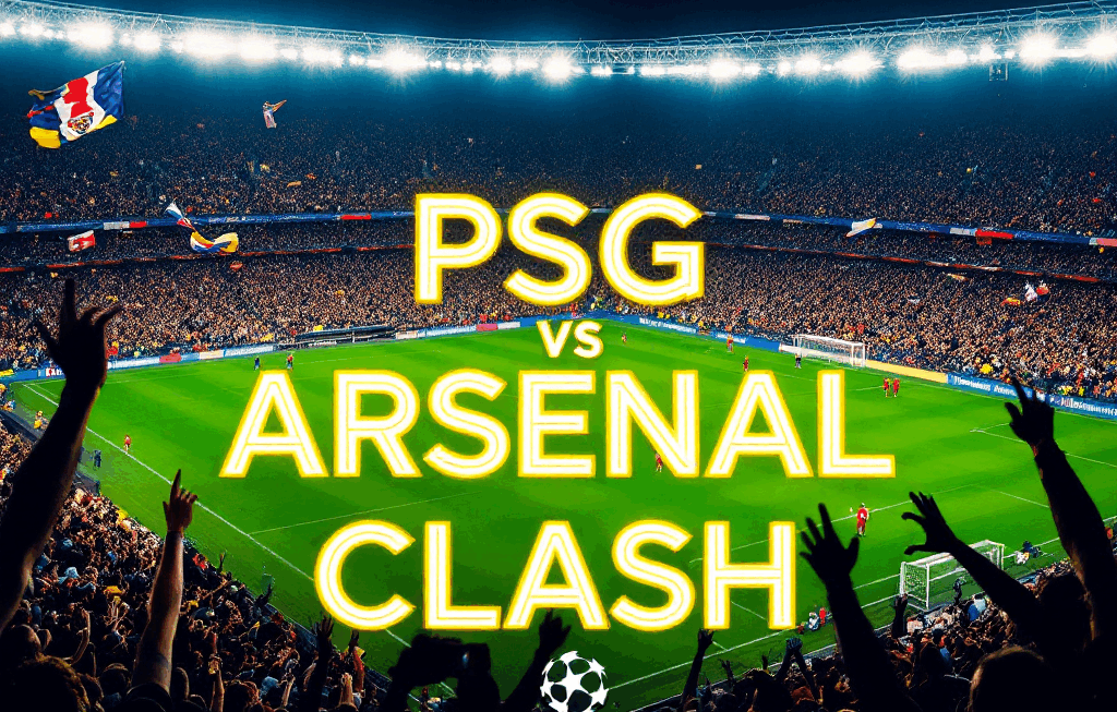 PSG vs 아스널 격돌: 5년 만의 UCL 결승 진출 비결은?