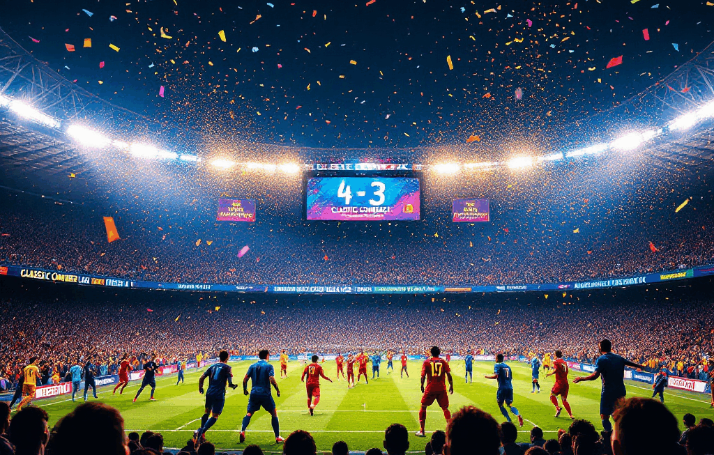 엘 클라시코 4-3 대역전극: 바르셀로나, 7점 차 선두 굳히기 성공