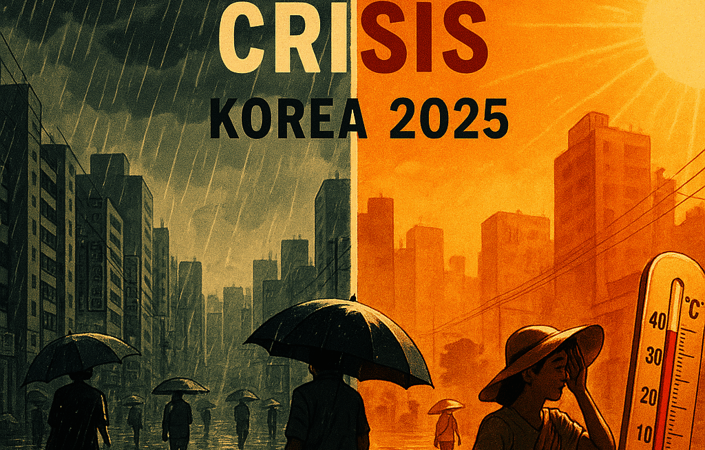 장마와 폭염의 이중고: 2025년 여름, 한국의 기상 이변과 대비책