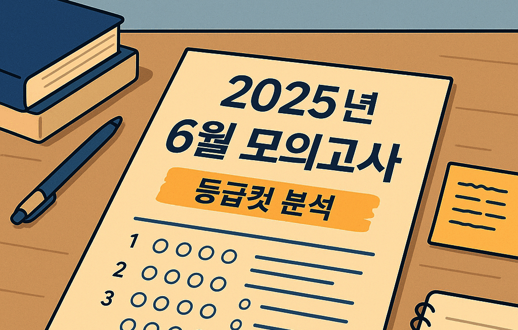 2025 수능 국어 대비: 6월 모평 등급컷 예상과 핵심 전략 분석