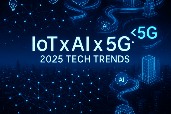 2025년 최신 IoT 기술 동향과 30억 장치 시대를 여는 AI·5G 융합 전략은?
