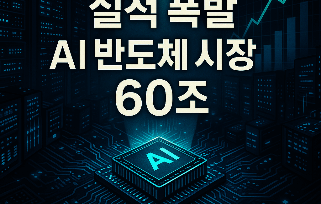 엔비디아 실적 폭발: AI 반도체 시장 60조 매출로 독주하나?