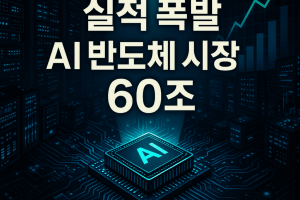 엔비디아 실적 폭발: AI 반도체 시장 60조 매출로 독주하나?