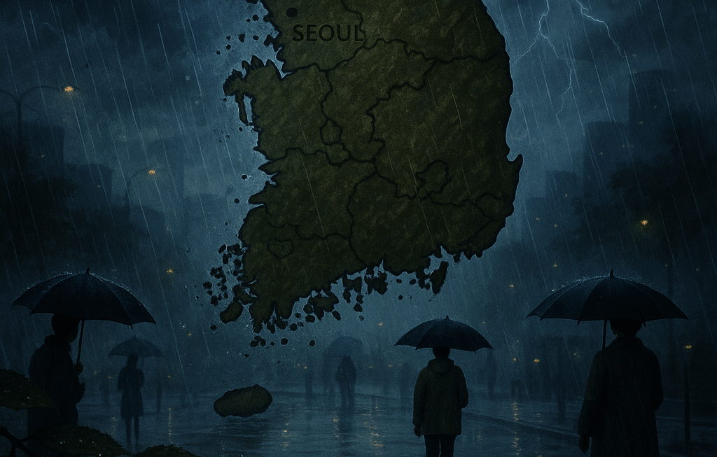 전국 강한 비와 선선한 기온, 내일 날씨 주의사항은?