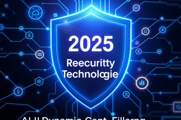 2025년 웹 보안 최신 기술 5가지와 AI 기반 동적 콘텐츠 필터링 전략