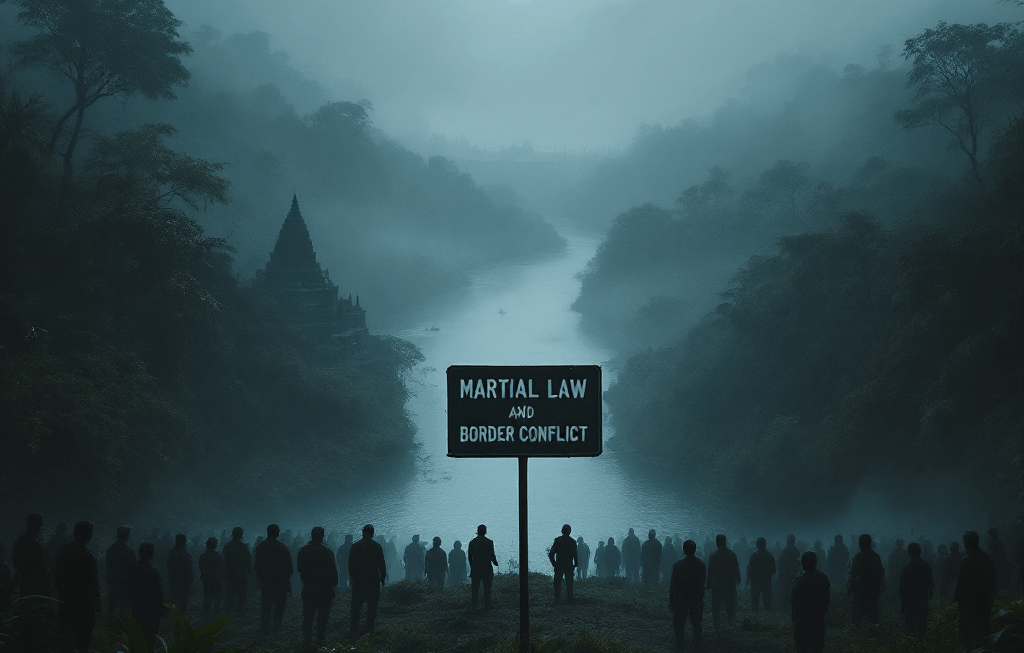 태국-캄보디아 국경 갈등, 계엄령 선포의 숨겨진 진실은?