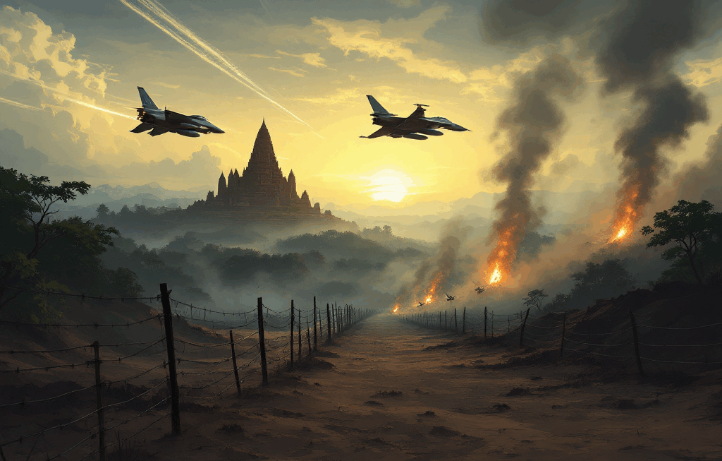 태국-캄보디아 국경 분쟁: F-16 vs 로켓포, 역사적 갈등이 전면전으로?