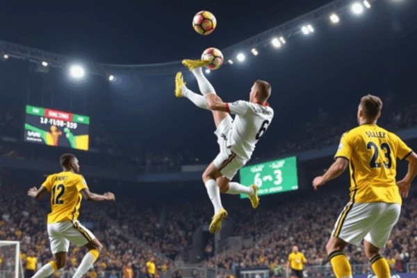 극적인 역전승! 레알 마드리드, 음바페 바이시클킥으로 도르트문트 3-2 제압