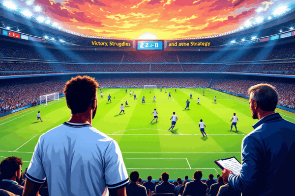 토트넘의 2-0 승리, 손흥민의 부진과 미래는? 프랭크 감독의 새 전략