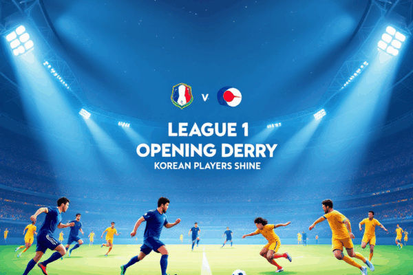 PSG vs 낭트: 한국 선수들의 활약 빛난 리그1 개막전 더비 분석