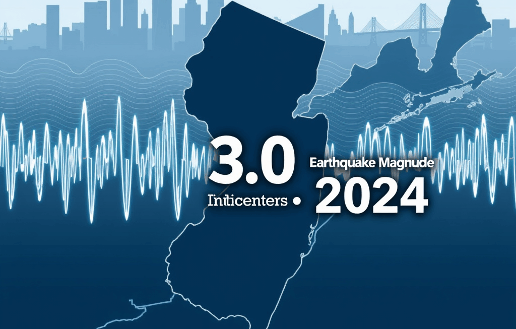 충격 파문: 뉴저지 규모 3.0 지진, 2024년 대지진과 비교 분석