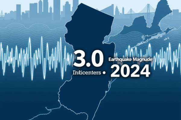 충격 파문: 뉴저지 규모 3.0 지진, 2024년 대지진과 비교 분석