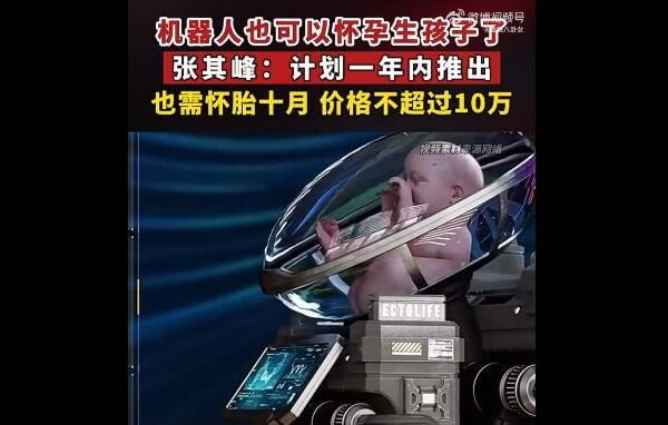 [뉴스] 이제는 임신 로봇까지…中 기업, 10개월 임신 가능한 로봇 발표